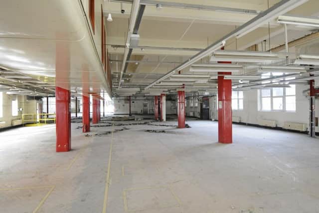 Inside the old Post Office on Abingdon Street which is going to be redveloped