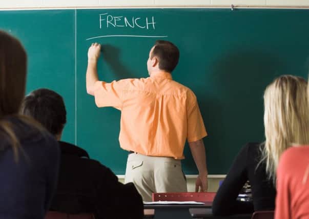 A Generic Photo of a school French lesson. See PA Feature FAMILY Family Column. Picture credit should read: PA Photo/Thinkstockphotos. WARNING: This picture must only be used to accompany PA Feature FAMILY Family Column. 

Teacher / classroom / pupils