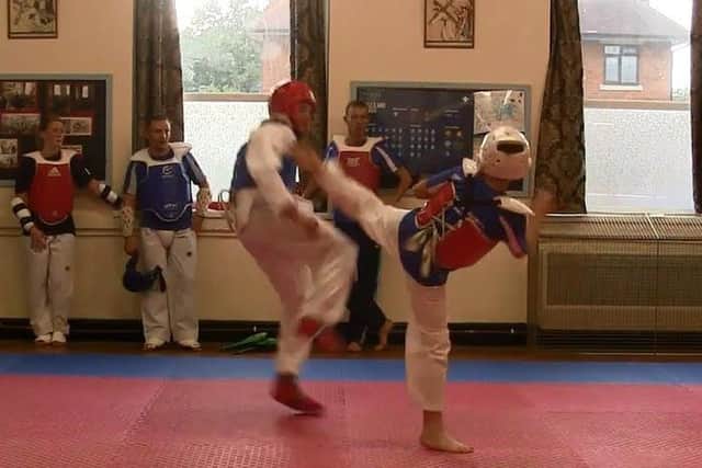 Reporter Mark White tried his hand at taekwondo at Fleetwood club Mount takewondo.