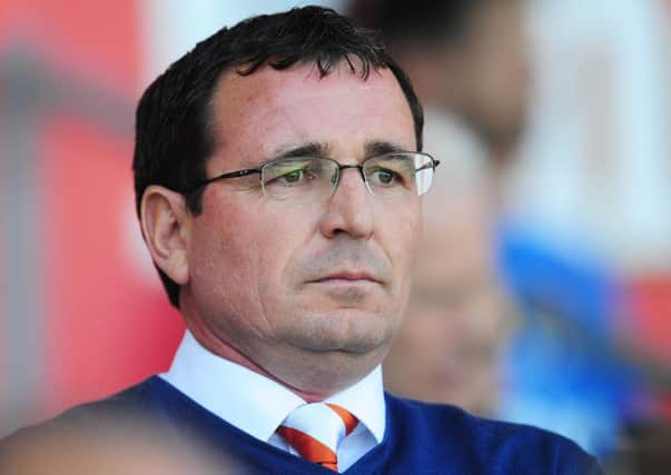 Blackpool manager Gary Bowyer 

Photographer Kevin Barnes/CameraSport

Football - The EFL Sky Bet League Two - Blackpool v Exeter City - Saturday 6th August 2016 - Bloomfield Road - Blackpool

World Copyright Â© 2016 CameraSport. All rights reserved. 43 Linden Ave. Countesthorpe. Leicester. England. LE8 5PG - Tel: +44 (0) 116 277 4147 - admin@camerasport.com - www.camerasport.com