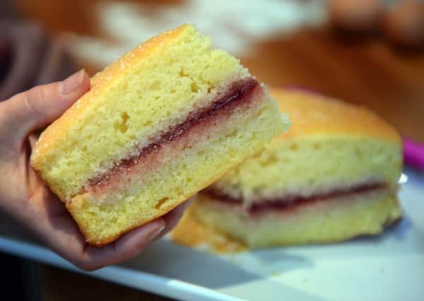 Gluten-free food can include cakes and biscuits