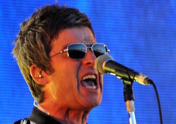 Noel Gallagher on stage at this years festival