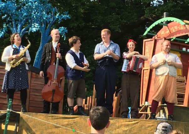 The cast of Illyria's production of Roald Dahl's Danny Champion of the World