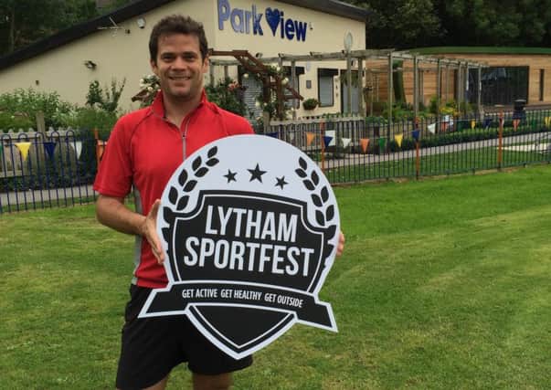 Mark Selby, organiser of Lytham Sportfest