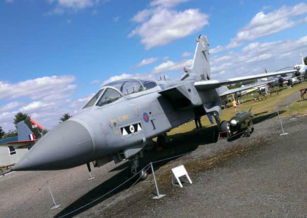 A former RAF Tornado jet
