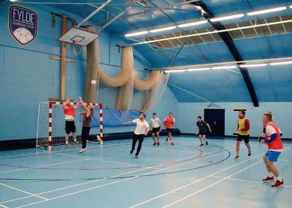 Reporter Mark White visits Fylde Handball Club to try out the sport following the Rio Olympics 2016.