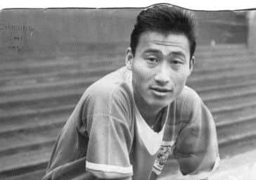 Former Blackpool FC player Cheung Chi Doy in his footballing days. Picture by Blackpool FC