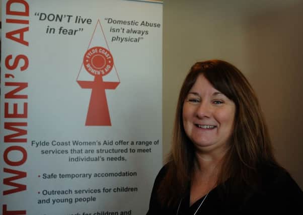 Fylde Coast Women's Aid service manager Tina Hibbard.