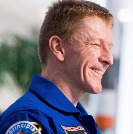 British ESA astronaut Tim Peake