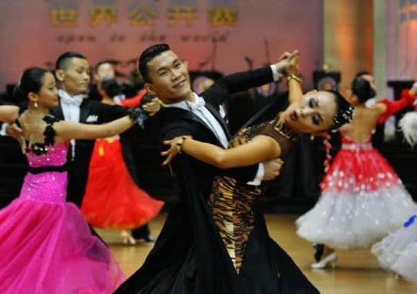 Competitors at the China Dance Festival (Blackpool)