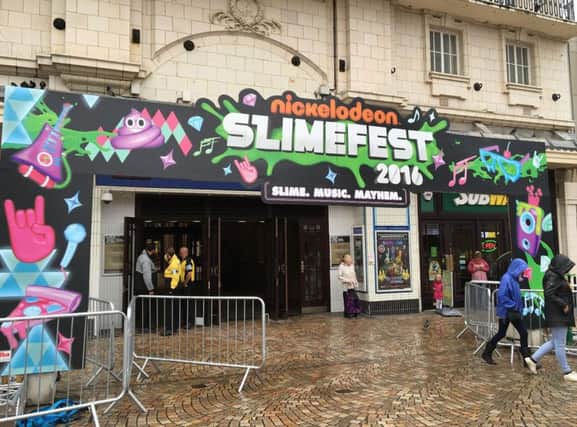 Slimefest at Blackpool's Winter Gardens