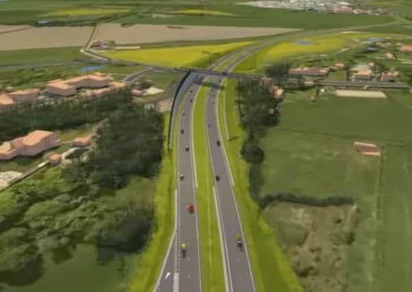 How the new dual carriageway for the A585 might look