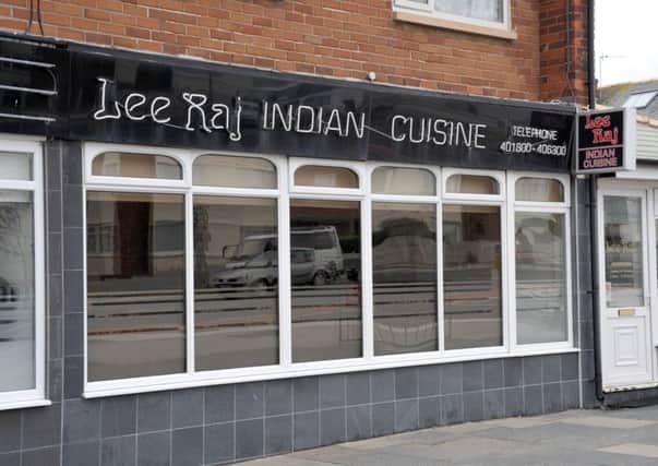 The Lee Raj restaurant on Squires Gate Lane. It is now under new owners