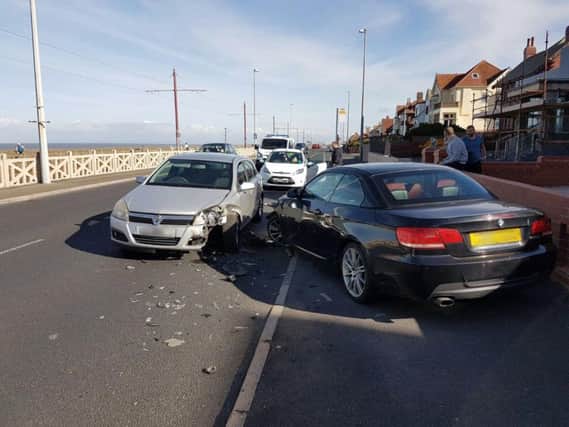 The Astra's driver was arrested following the crash