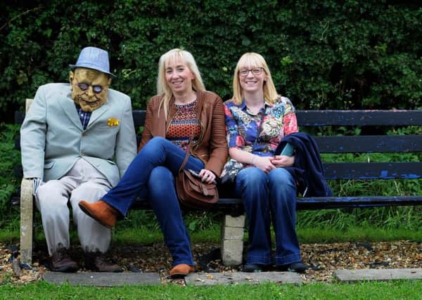 The annual Charnock Richard Scarecrow Festival once again attracted a large number of weird and wonderful creations to brighten the village. Susan McLellan and Sylvia Rigby. Picture by Paul Heyes, Saturday September 10, 2016.
