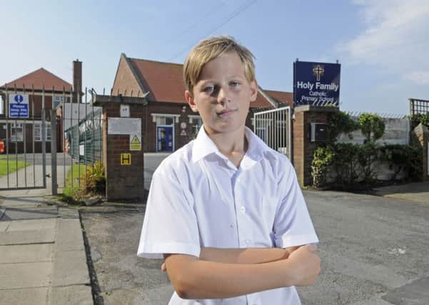 Nine-year-old Oliver McGonigle won an acting role in a television advert but Holy Family Catholic Primary School will not give him the 2 days off required for filming