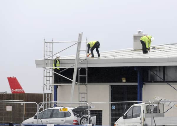 Demolition begins on Blackpool Airport terminal