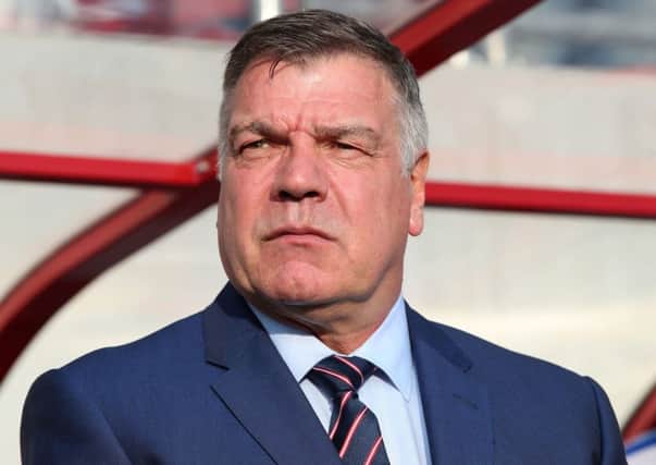 England manager Sam Allardyce before the 2018 FIFA World Cup Qualifying match at the City Arena, Trnava. PRESS ASSOCIATION Photo. Picture date: Sunday September 4, 2016. See PA story SOCCER England. Photo credit should read: Nick Potts/PA Wire. RESTRICTIONS: Use subject to FA restrictions. Editorial use only. Commercial use only with prior written consent of the FA. No editing except cropping. Call +44 (0)1158 447447 or see www.paphotos.com/info/ for full restrictions and further information.