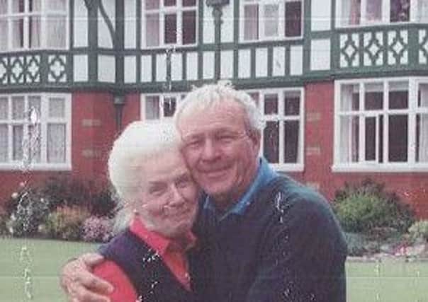 Rita Fletcher with Arnold Palmer in 1993