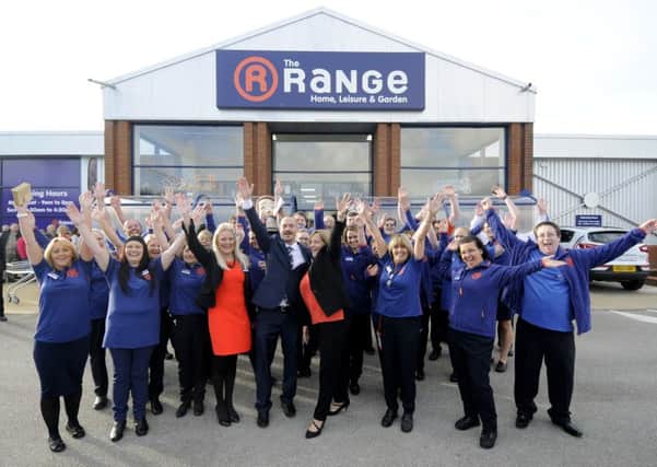 Opening of The Range store on Waterloo Road,Blackpool