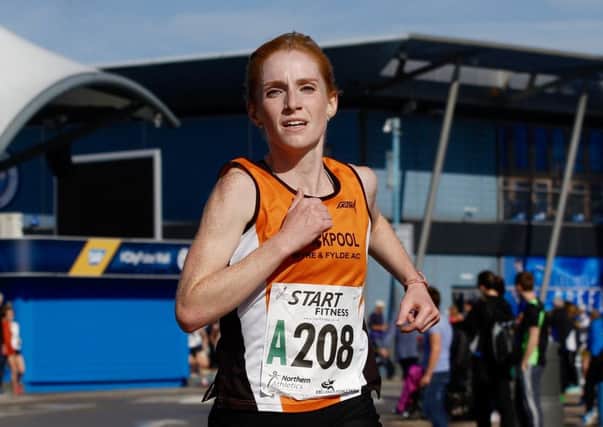 Emily Japp again impressed for Blackpool, Wyre and Fylde AC