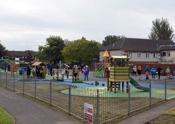 Pictures Martin Bostock. The reopening of Freckleton Memorial Park.