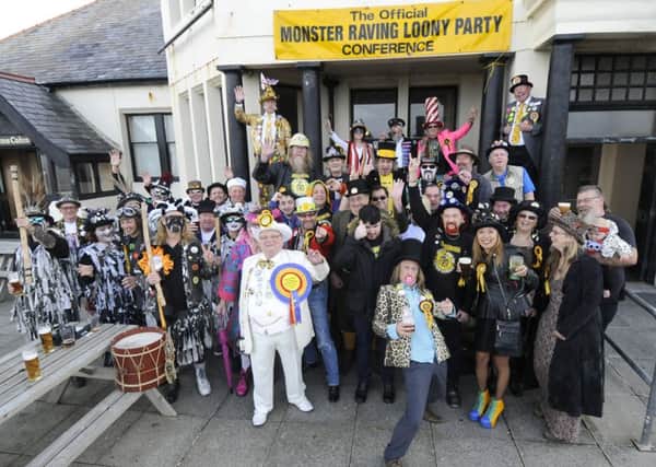 The Monster Raving Loony Party annual conference in Blackpool