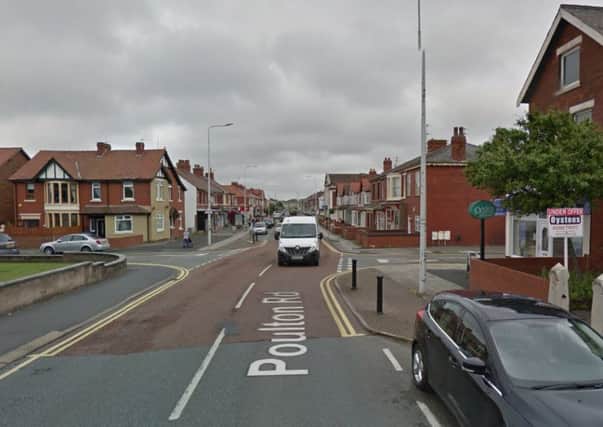 Poulton Road in Fleetwood, close to where the accident happened (Pic: Google)