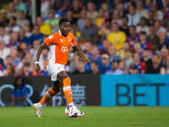 Blackpool youngster Bright Osayi-Samuel.
