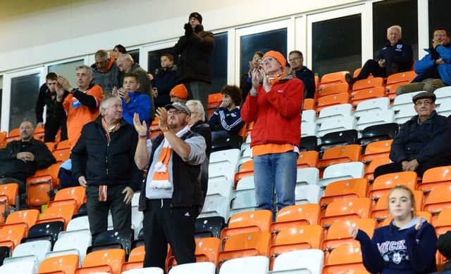 Fans at Bloomfield Road
