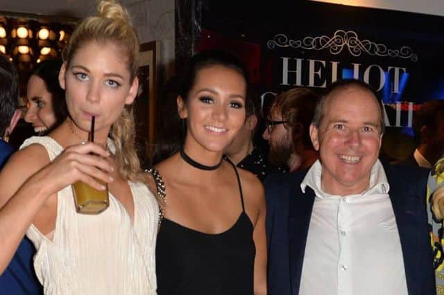 Hollyoaks and Corrie cast Amanda Clapham , Nadine Mulkerrin, Katie McGlynn, and Sair Khan and photographer Dave Nelson