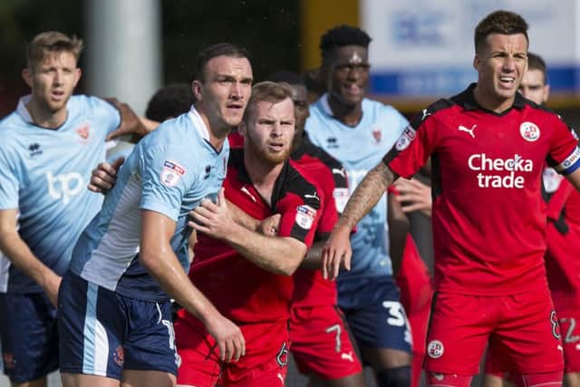 Blackpool were beaten at Crawley Town in their last league game