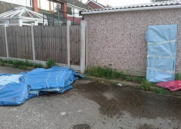 Deadly asbestos was dumped near homes in Idlewood Place off Sevenoaks Drive