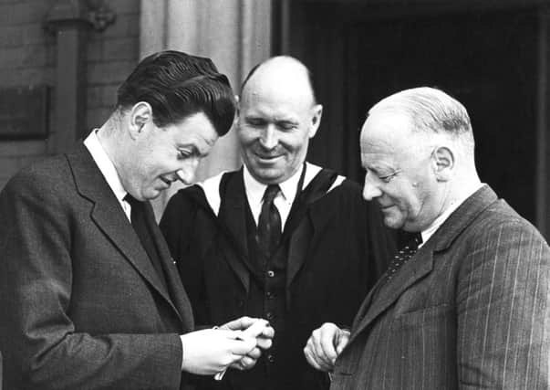 Lord Derby, Frank Holgate and Herbert Grime