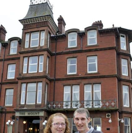 Debi and Kieran Clerkin the Managers of The Mount Hotel, Fleetwood