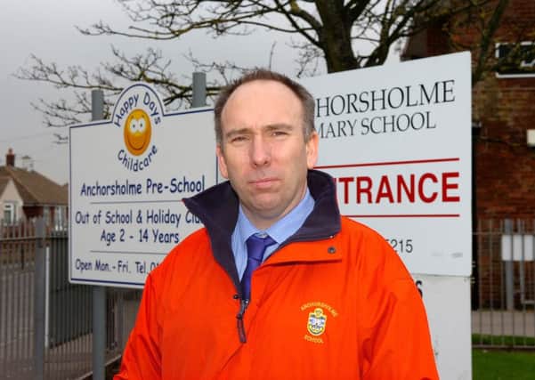 Graeme Dow, headteacher at Anchorsholme Primary