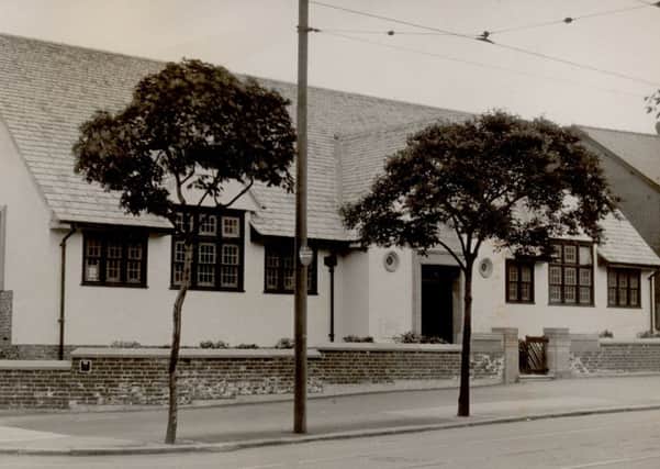 An old picture of Marton Library, from 1932