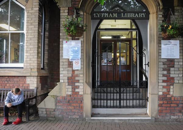 Lytham Library's gates closed on September 30