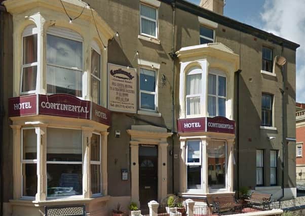 The Continental Hotel on Queen Street, Blackpool