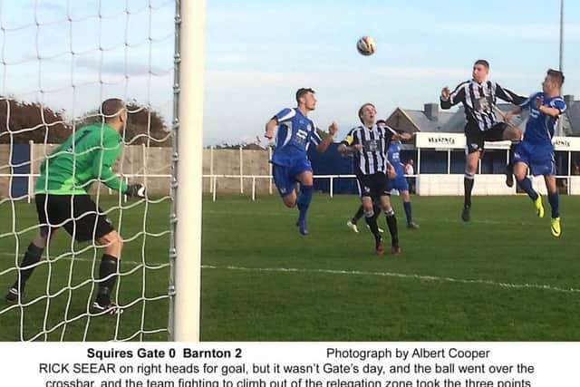 Ric Seear heads over for Squires Gate  Picture: ALBERT COOPER