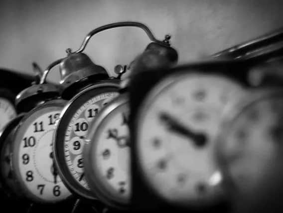 Time to change the clock.