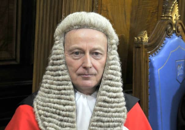 The new Recorder of Preston, Judge Mark Brown