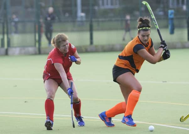 Jade Yarwood hits out for Blackpool against Garstang