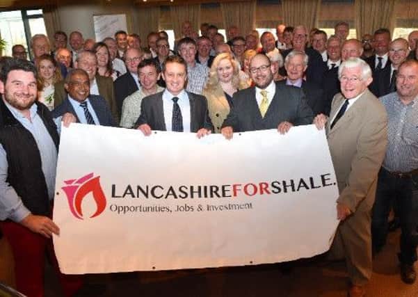The new Lancashire For Shale campaign group