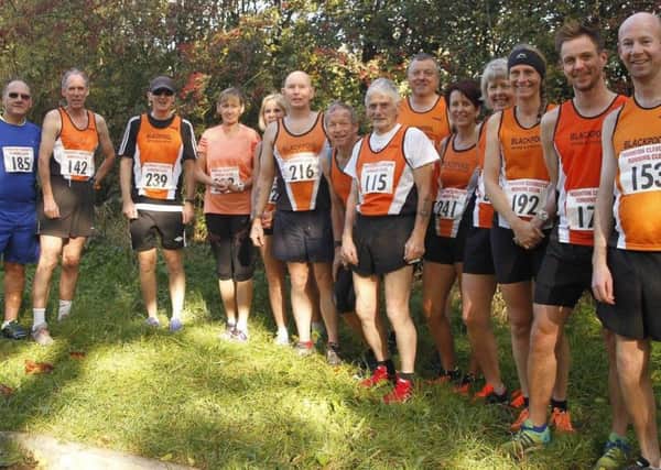 Blackpool, Wyre and Fyldes runners at the start of the Fairclough five-mile race last weekend