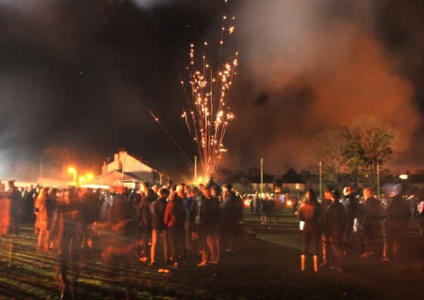Bonfire night at Kirkham Cricket Club