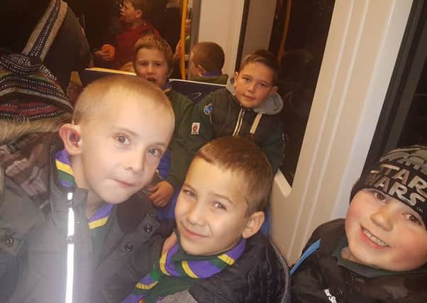 7th Blackpool Scouts see the Lights