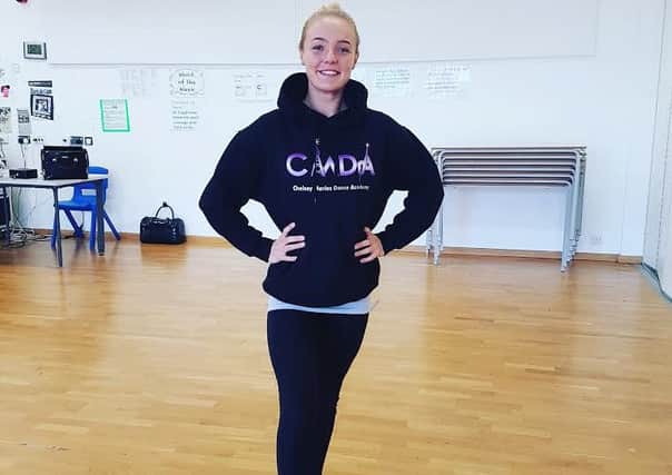 Chelsey Marie Baldwin who has launched her dance academy business