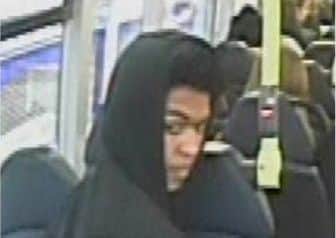 Police would like to speak to this man following an assault on a bus in Blackpool