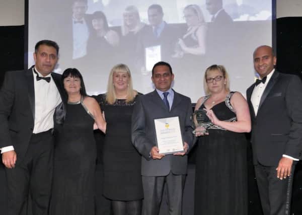 Staff from Blackpool Teaching Hospitals NHS Foundation Trusts procurement team receive the 2016 Excellence in Supply Award organised by the North West Procurement Development organisation.
